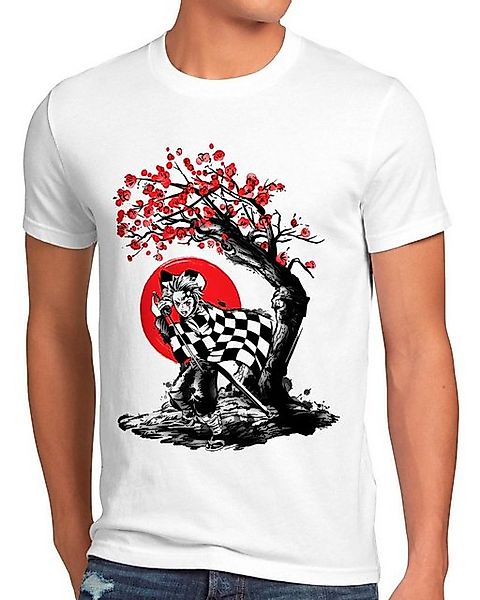 style3 T-Shirt Cherry Blossom Tanjiro demon slayer anime japan manga günstig online kaufen