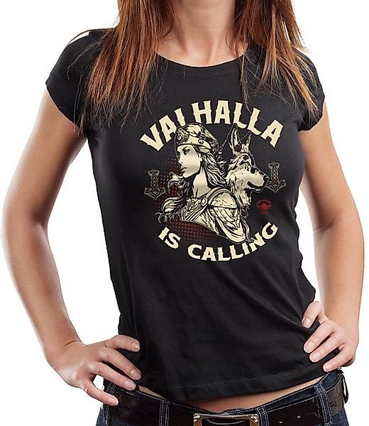 LOBO NEGRO® T-Shirt Damen Lady Wikinger günstig online kaufen