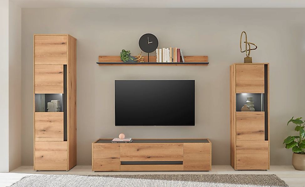 INOSIGN Wohnwand "City/Giron, moderne Anbauwand, Komplettset in vielen Farb günstig online kaufen