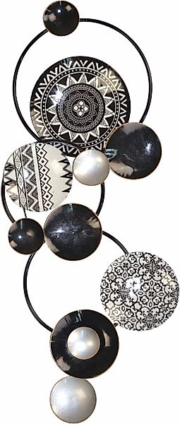 HOFMANN LIVING AND MORE Wanddekoobjekt "Wanddekoration" Große Wanddeko Krei günstig online kaufen