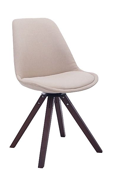 CLP Esszimmerstuhl Troyes Stoff Square, drehbar, günstig online kaufen