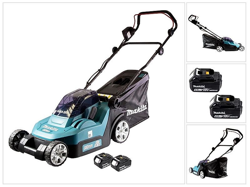 Makita Akkurasenmäher DLM 382 M2 Akku günstig online kaufen