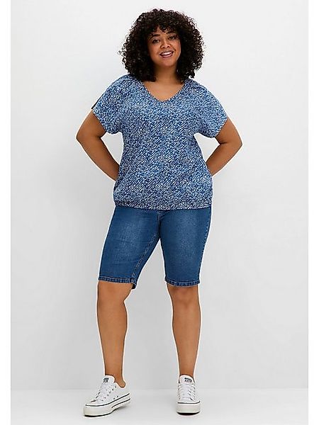 Sheego Jeansbermudas Große Größen im Curvy-Schnitt SUSANNE günstig online kaufen