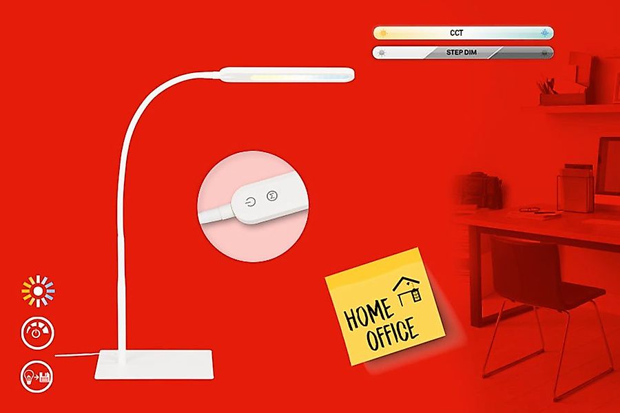 Briloner Leuchten LED Schreibtischlampe SERVO günstig online kaufen