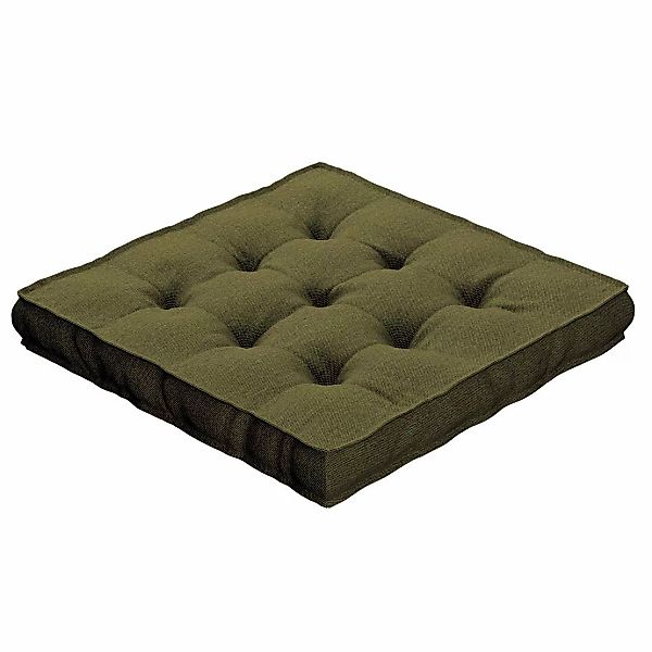 Sitzkissen Jacob mit Handgriff, olivgrün, 50 x 50 x 10 cm, Etna (161-26) günstig online kaufen