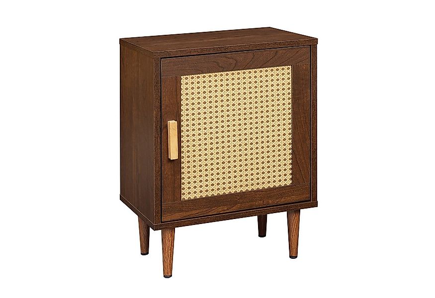 riess-ambiente Nachttisch VIENNA 60cm braun - Wiener Geflecht, mit Stauraum günstig online kaufen