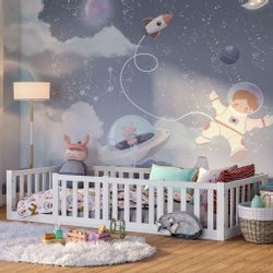 Bellabino Kinderbett Tapi (Bodenbett mit Rausfallschutz günstig online kaufen