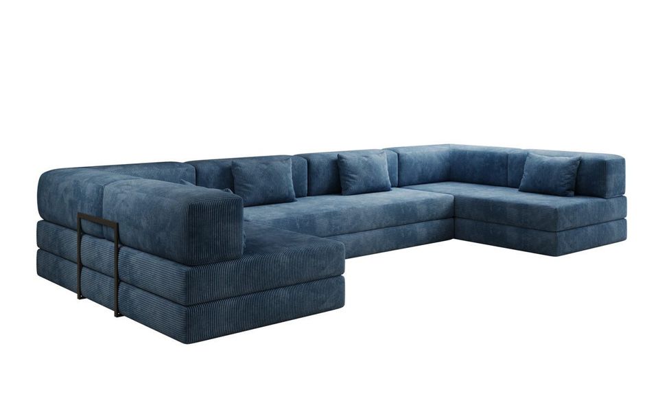 Luxusbetten24 Sofa Designer Sofa Lazy U, günstig online kaufen