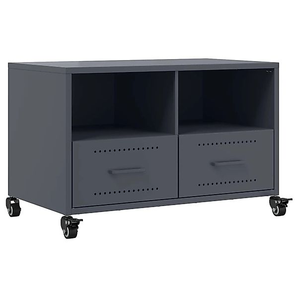vidaXL TV-Schrank Anthrazit 68x39x43,5 cm Stahl 846700 günstig online kaufen
