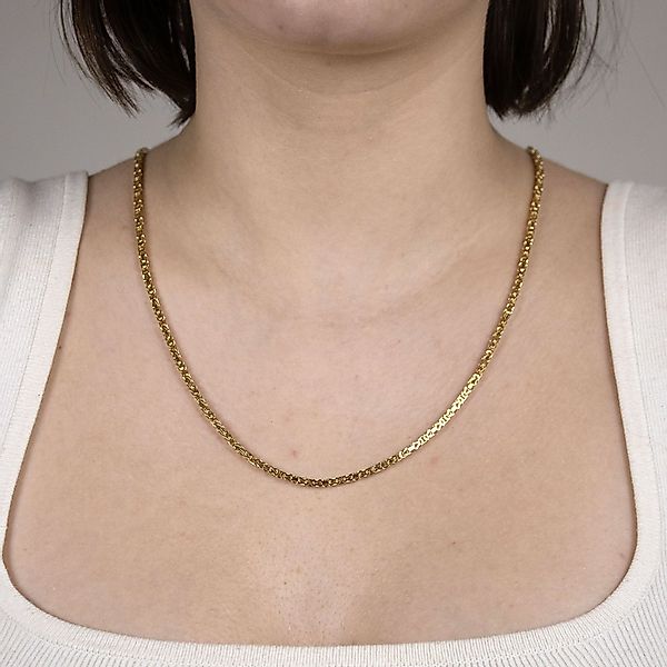 HOPLO Königskette Goldkette Königskette Länge 50cm günstig online kaufen
