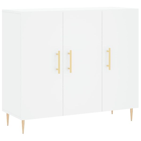 vidaXL Sideboard Weiß 90x34x80 cm Holzwerkstoff 828092 günstig online kaufen