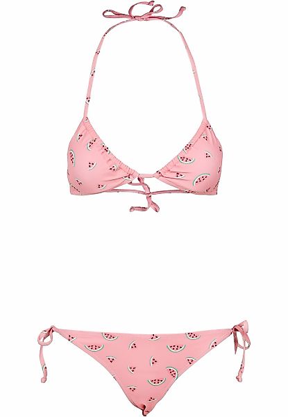 URBAN CLASSICS Bügel-Bikini "Urban Classics Damen Ladies Pattern Bikini" günstig online kaufen