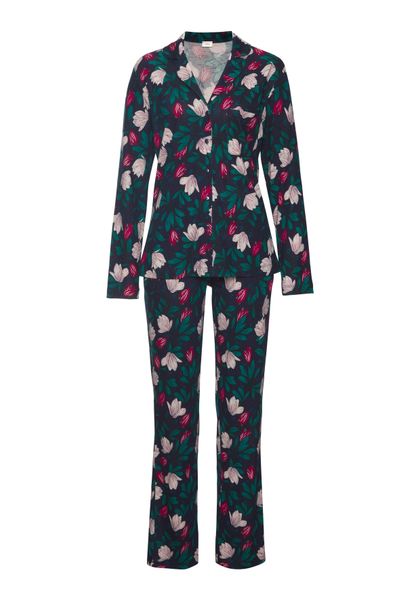 s.Oliver Pyjama Set, 2 Stk. tlg., im klassischen Stil günstig online kaufen