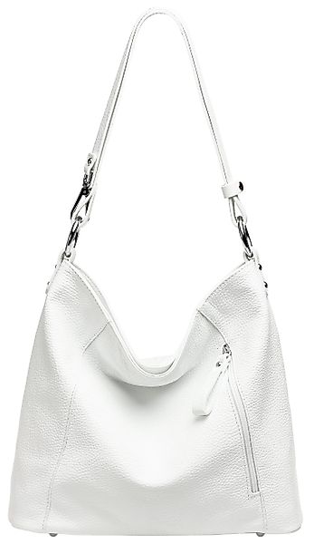 Caspar Schultertasche 2-in-1 Leder Umhängetasche Damen günstig online kaufen