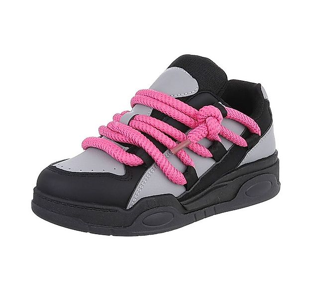 Ital-Design Damen Low-Top Freizeit Sneaker (87283998) Keilabsatz/Wedge Snea günstig online kaufen