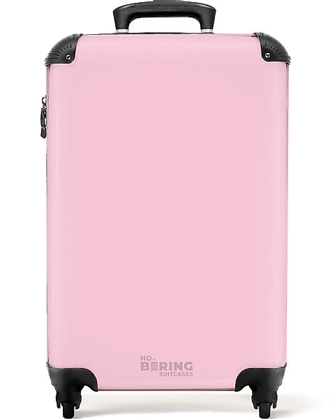 NoBoringSuitcases.com© Hartschalen-Trolley Pastellrosa 55x35x20cm, 4 Rollen günstig online kaufen