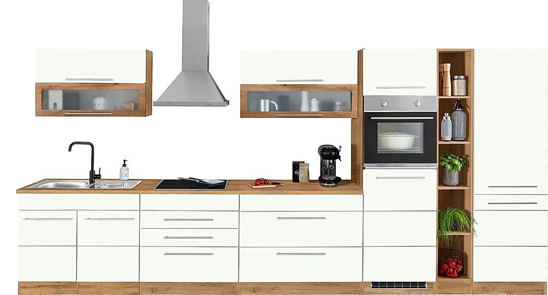 KOCHSTATION Küchenzeile KS-Wien, Breite 430 cm, günstig online kaufen