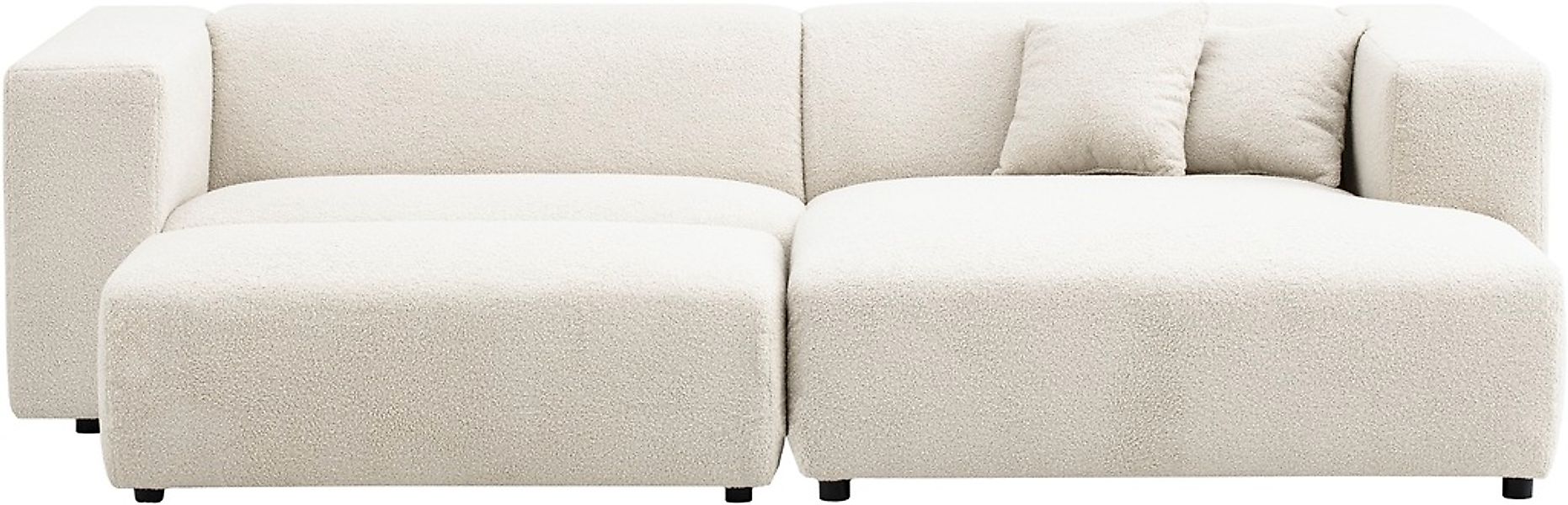 andas Polsterecke »BAKELS, Ecksofa-Set mit Hocker, L-Form mit Schlaffunktio günstig online kaufen