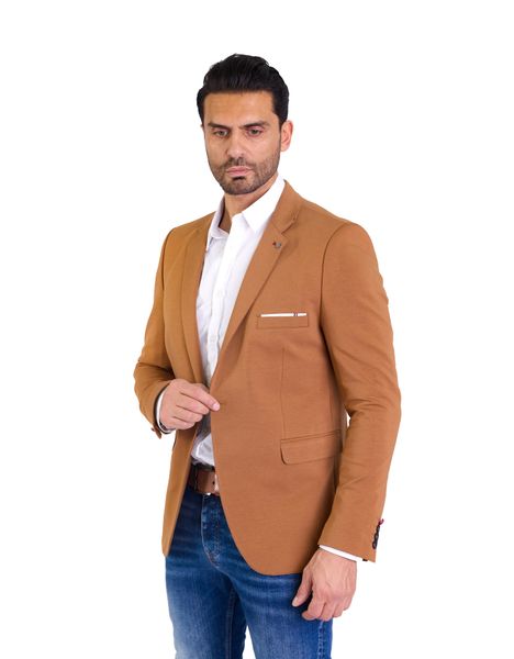 Denim Distriqt Jerseysakko Sportliches Herren Slim günstig online kaufen