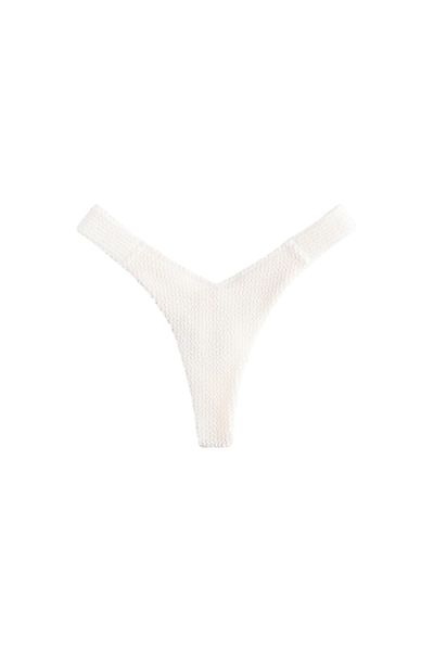 self Bikini-Hose Tanga-Bikinihose mit hohem Beinausschnitt günstig online kaufen