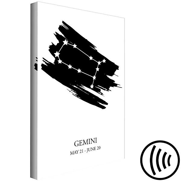 Wandbild Zodiac Signs: Gemini (1 Part) Vertical XXL günstig online kaufen