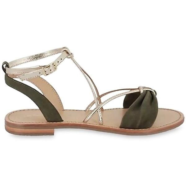 Les Tropéziennes par M Belarbi  Sandalen HIROMAK SUEDE C330827-KAKI-OR Vert günstig online kaufen