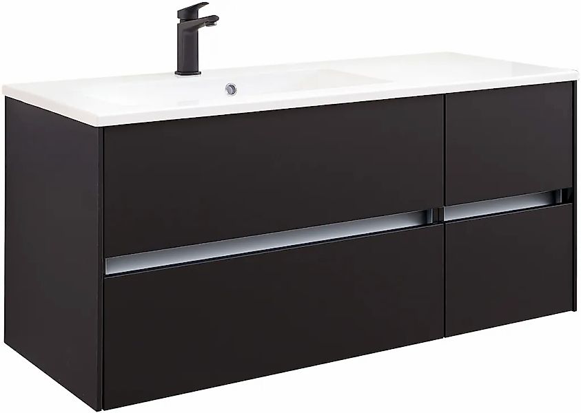 Saphir Waschtisch "Solid-Surface-Waschtisch mit Unterschrank Serie 6010,vor günstig online kaufen