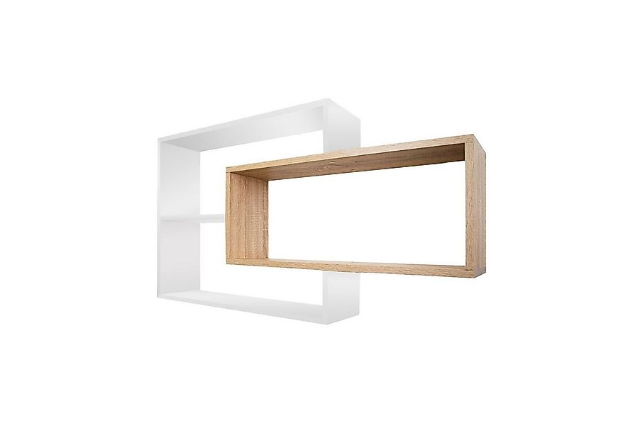 TRAUMMÖBEL Wandregal KARO, Modernes Schweberegal groß Hängeregal Wandregal günstig online kaufen