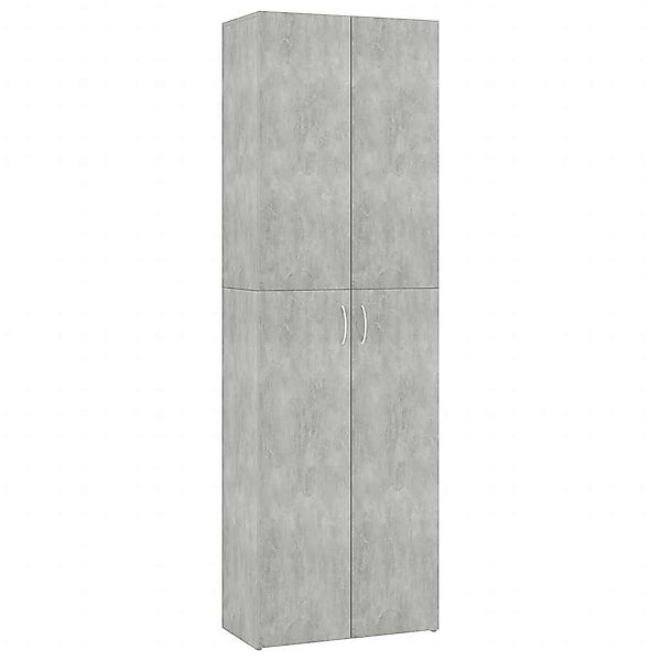 DOTMALL Aktenschrank Büroschrank Betongrau 60x32x190 cm günstig online kaufen