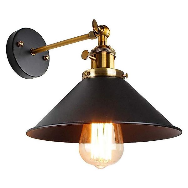 BlingBin Wandleuchte E27 Verstellbare Industrial Wandlampe günstig online kaufen