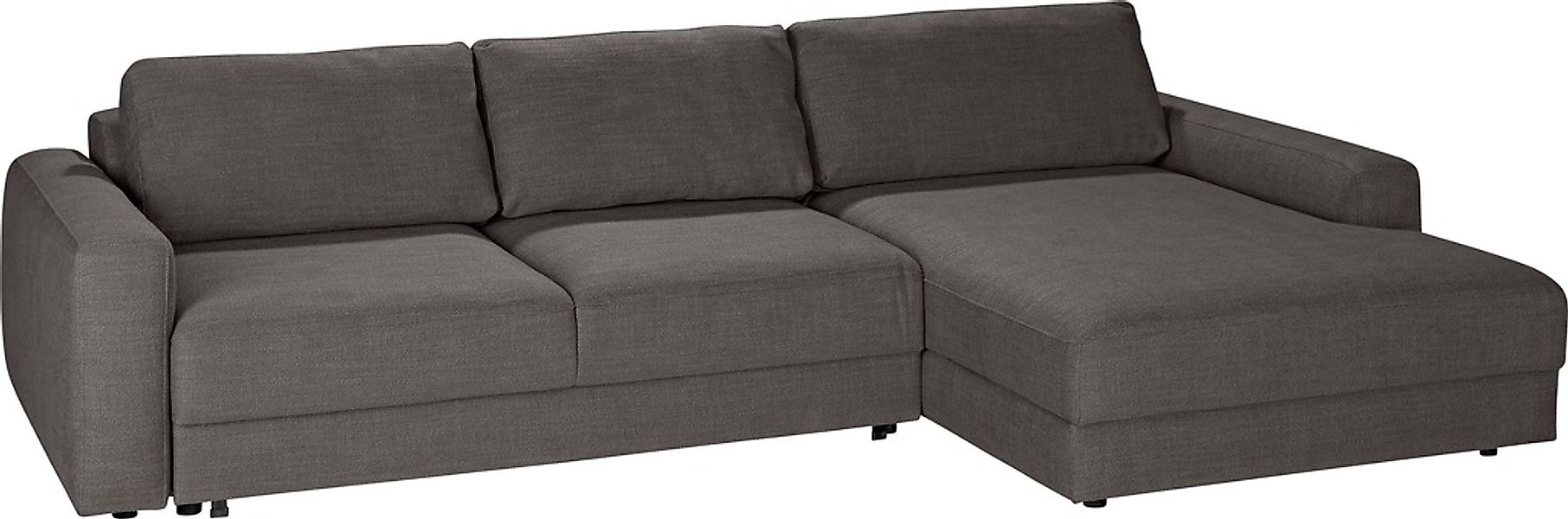TRENDMANUFAKTUR Ecksofa "Bourbon II, mit extratiefer Sitzfläche und extrabr günstig online kaufen