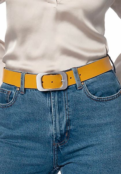 BERND GÖTZ Ledergürtel "Ledergürtel mit edler Oberfläche und flächiger Schl günstig online kaufen