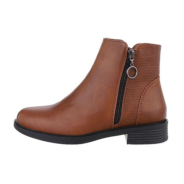 Ital-Design Damen Freizeit Stiefelette (84206533) Blockabsatz günstig online kaufen
