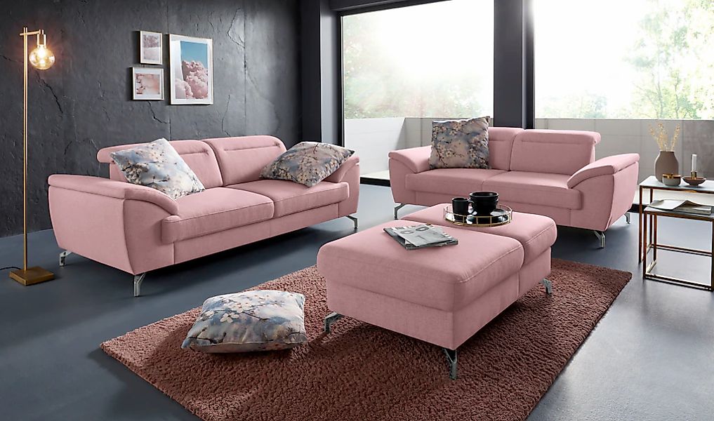 sit&more Hocker "Percy" Fußhöhe 12 cm, mit Klappfunktion, wahlweise in 2 Fu günstig online kaufen