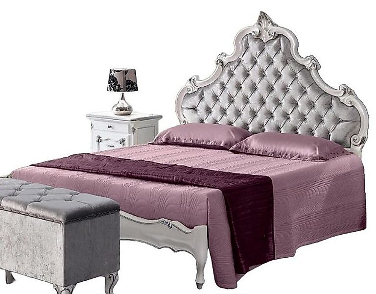 JVmoebel Bett Chesterfield Polster Doppel Hotel Betten Italienische Holz We günstig online kaufen
