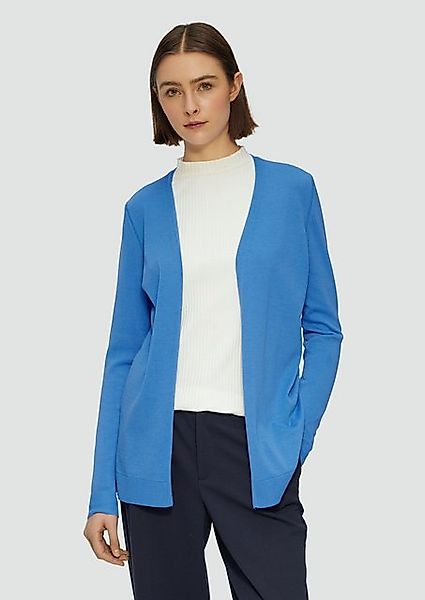 s.Oliver Strickjacke Cardigan aus Viskose-Baumwollmix günstig online kaufen