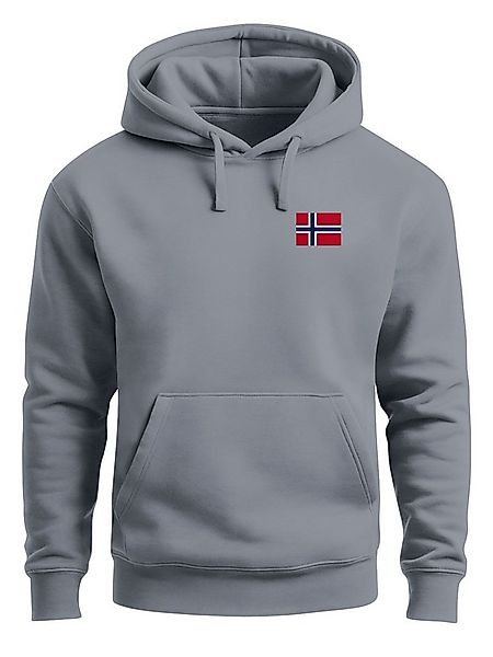 Neverless Hoodie Hoodie Herren Norway Flag Kapuzensweatshirt Norwegen Flagg günstig online kaufen