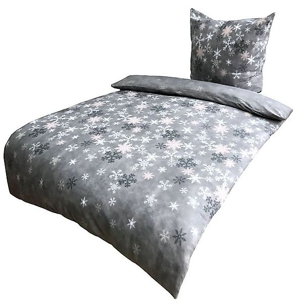 Leonado Vicenti Bettwäsche 4 tlg Winter Thermo fleece Bettwäsche kuschelig günstig online kaufen