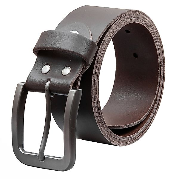 COLOGNEBELT Ledergürtel OM520-SL-Dunkelbraun MADE IN GERMANY, günstig online kaufen