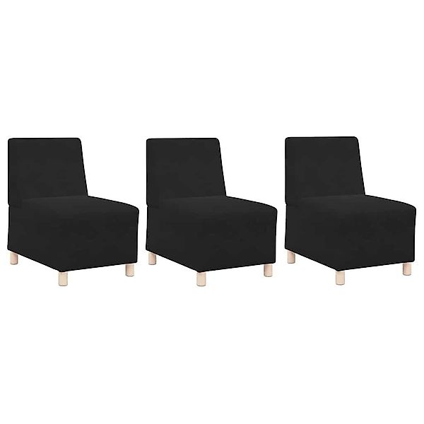 vidaXL Sofa Modulares Armfreies Sofa 3 günstig online kaufen