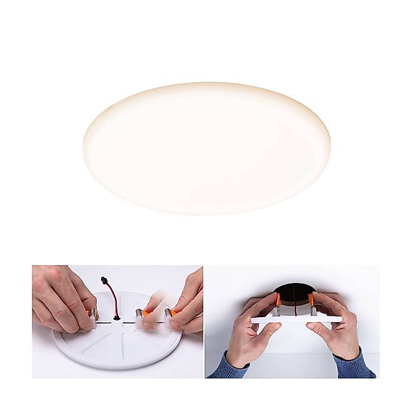 Paulmann LED Einbauleuchte »VariFit Veluna IP44 rund 215mm 21W 1650lm 3000K günstig online kaufen