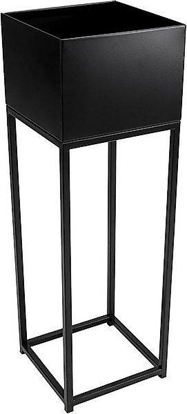 VIVANNO Blumentopf pulverbeschichtetes Stahlblech ELEVATE SQUARE Säule - Sc günstig online kaufen