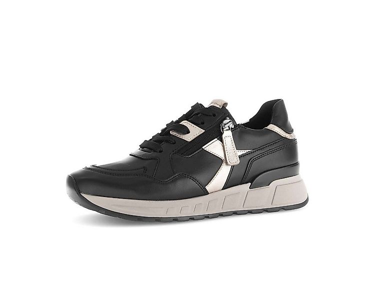 Gabor Sneaker low Materialmix Leder Sneaker günstig online kaufen