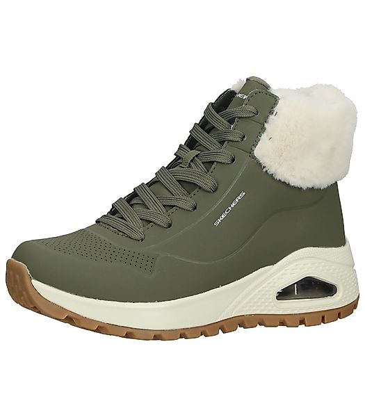 Skechers Stiefelette Lederimitat Schnürstiefelette günstig online kaufen