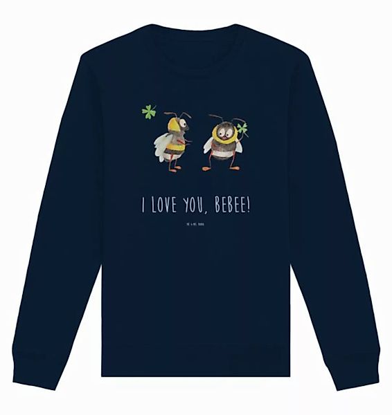 Mr. & Mrs. Panda Longpullover Bienen Paar Größe XL - French Navy - Geschenk günstig online kaufen