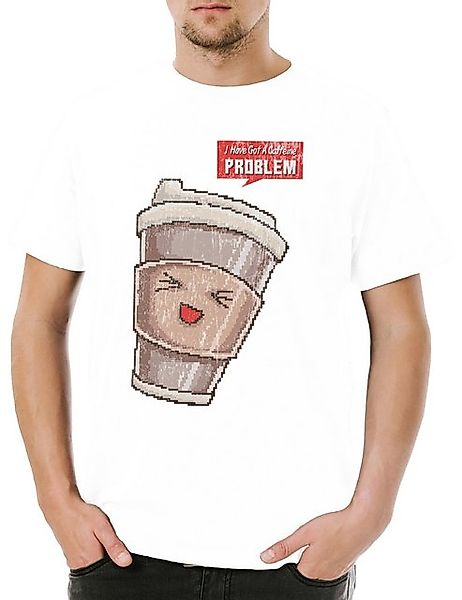 Urban Backwoods Print-Shirt Urban Backwoods Caffeine Problem Herren T-Shirt günstig online kaufen