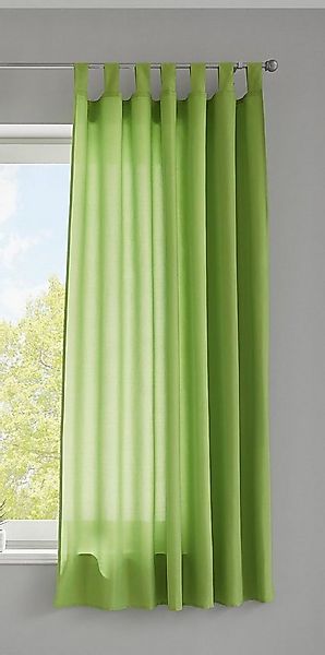 Gardinenbox Vorhang (1 St), Schlaufen, blickdicht, Microfaser, Schal »Berli günstig online kaufen