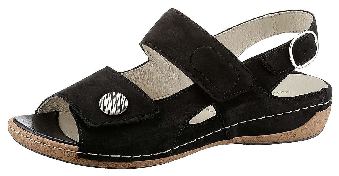 Waldläufer HELIETT Riemchensandale, Sommerschuh, Sandalette, Keilabsatz, günstig online kaufen