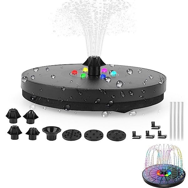 BlingBin Solarpumpe LED-Solarbrunnen für den Außenbereich günstig online kaufen