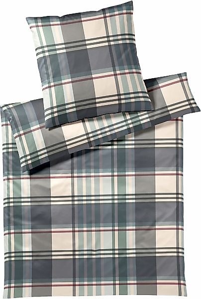 Elegante Bettwäsche "Crisp" 2 Stk. angenehmes Hautgefühl günstig online kaufen